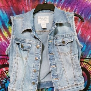Womens Jean vest